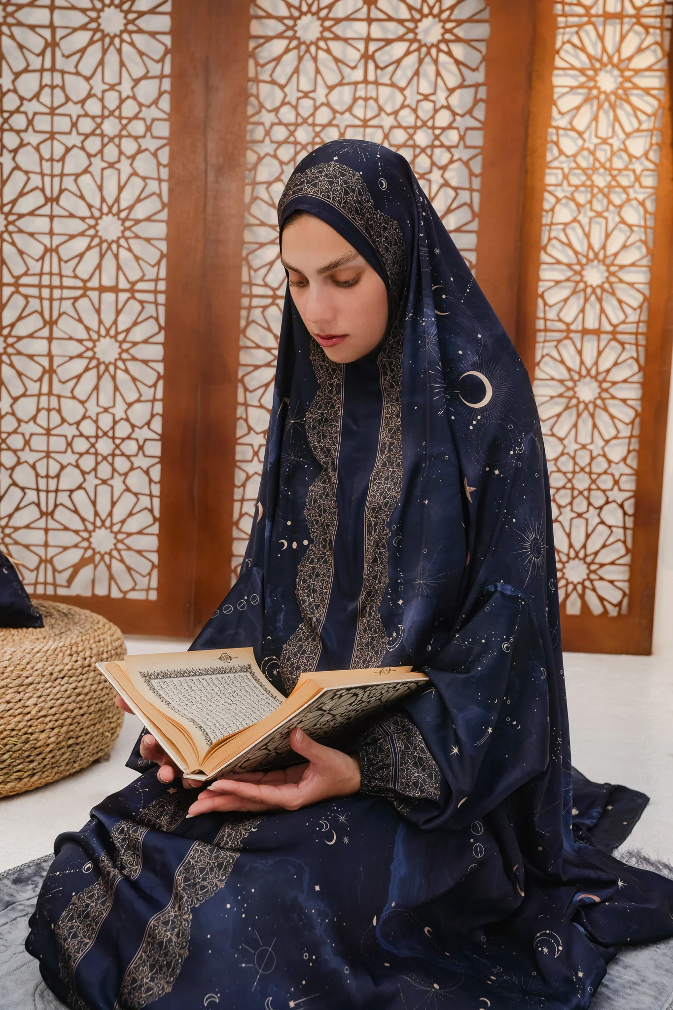 Daii Premium Satin Prayer Gown - Image 5