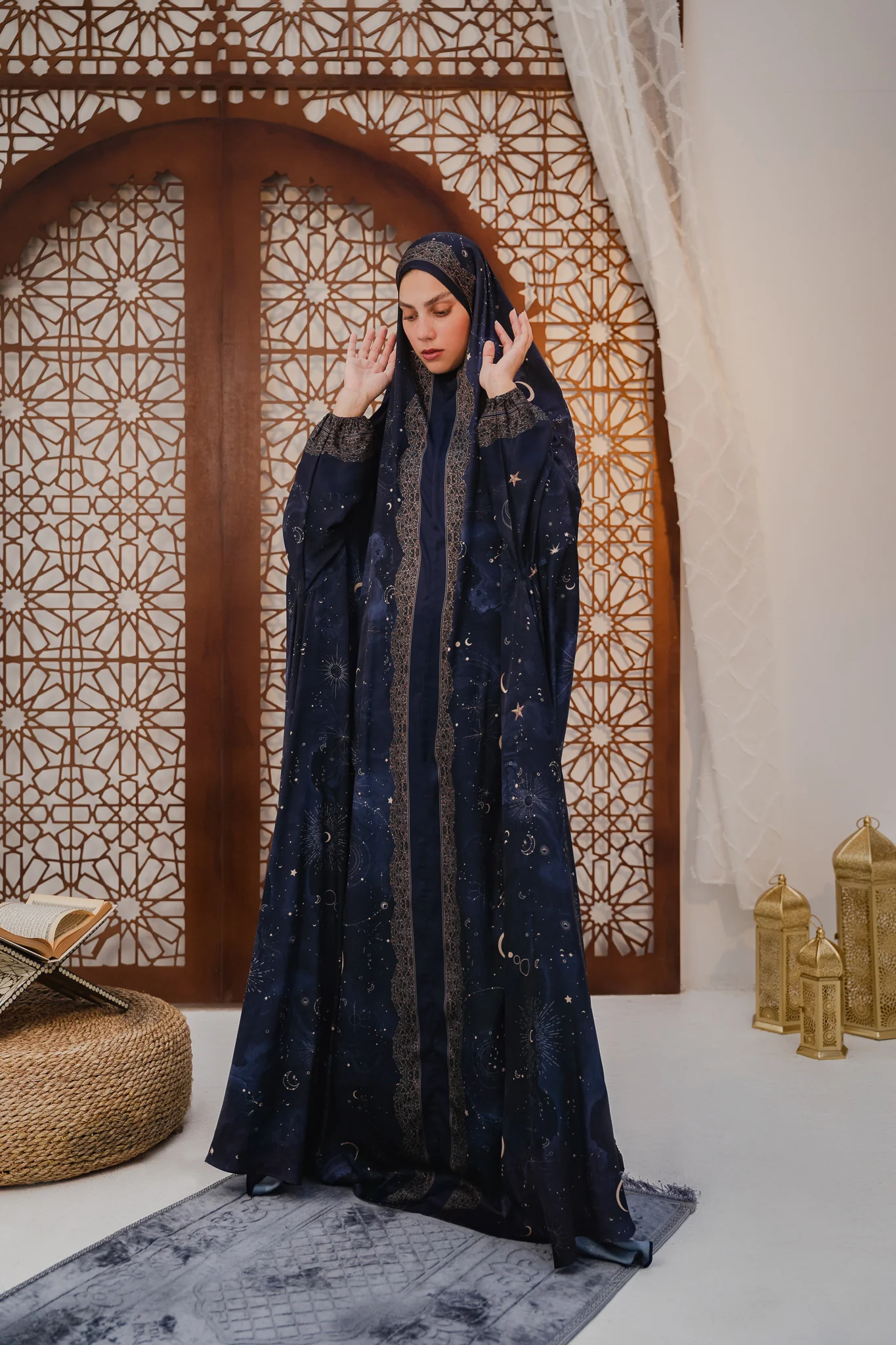 Daii Premium Satin Prayer Gown - Image 8